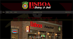 Desktop Screenshot of lisboabakery.com